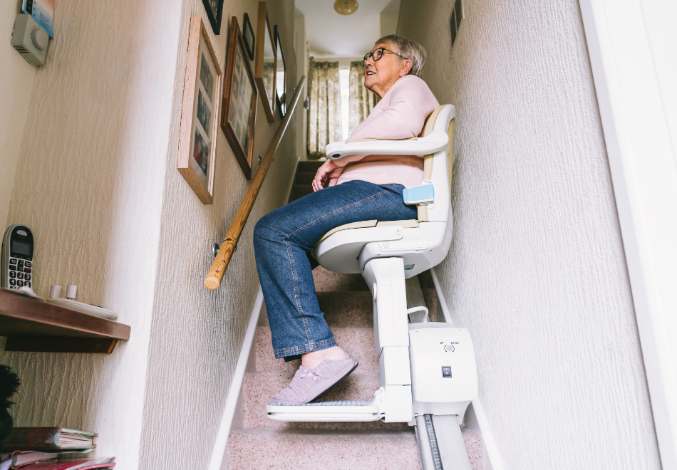 階段昇降機・段差解消機イメージ